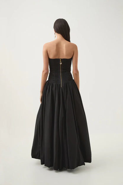 Violette Bubble Hem Maxi Dress – myBENEFICE
